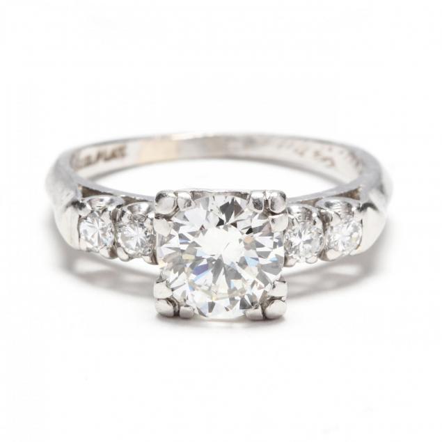 unmounted-round-brilliant-cut-diamond-with-vintage-platinum-and-diamond-mount