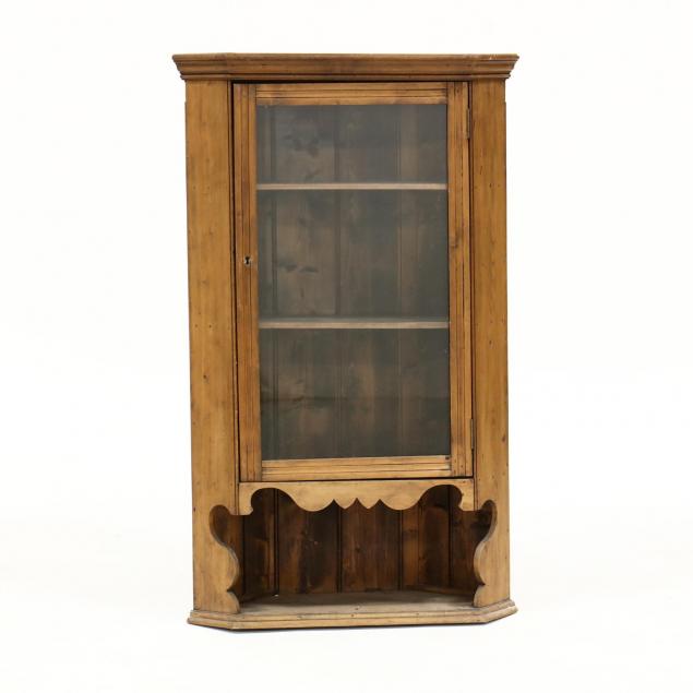 hanging-pine-corner-cabinet