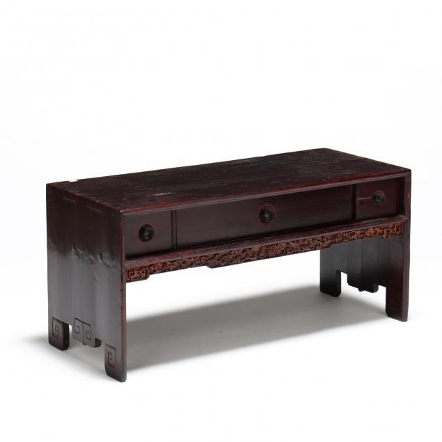 chinese-three-drawer-low-table