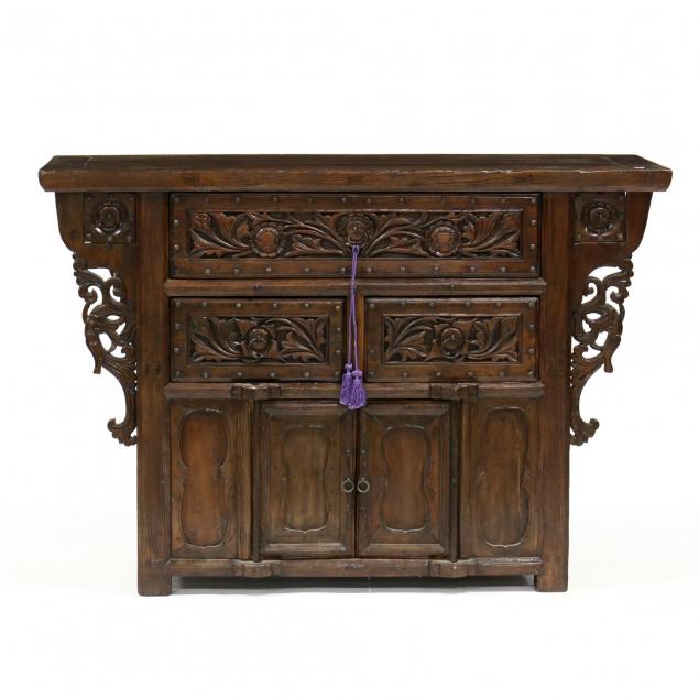 chinese-carved-wood-altar-cabinet