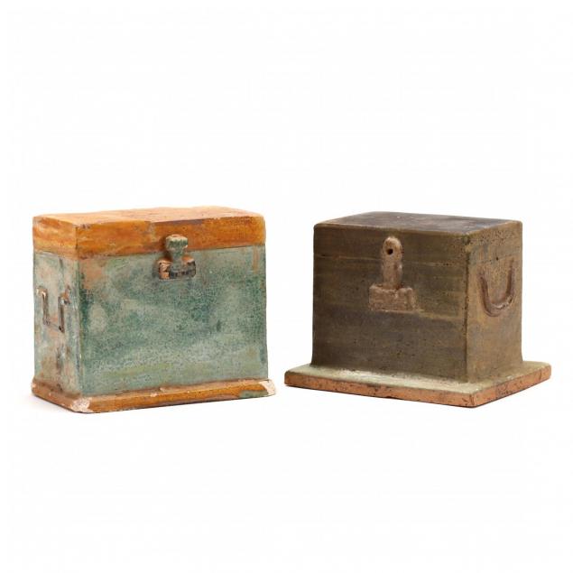 two-chinese-tomb-boxes