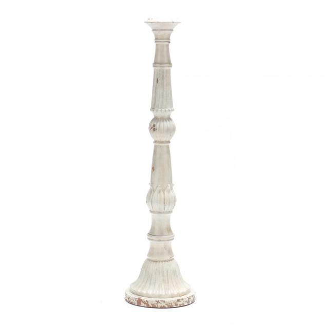 glazed-terra-cotta-floor-candle-stand