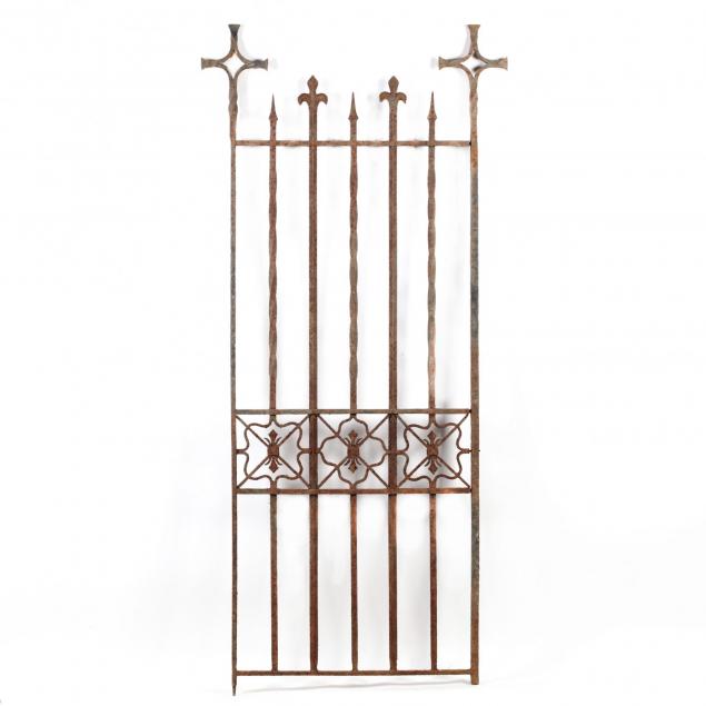 vintage-wrought-iron-garden-gate