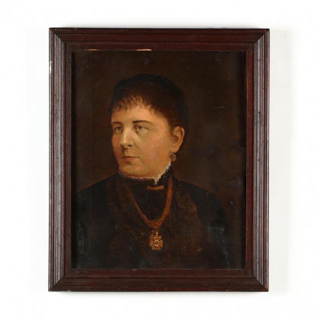antique-framed-portrait-of-a-woman