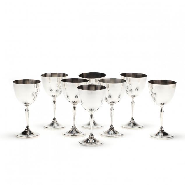 a-set-of-eight-sterling-silver-wine-goblets