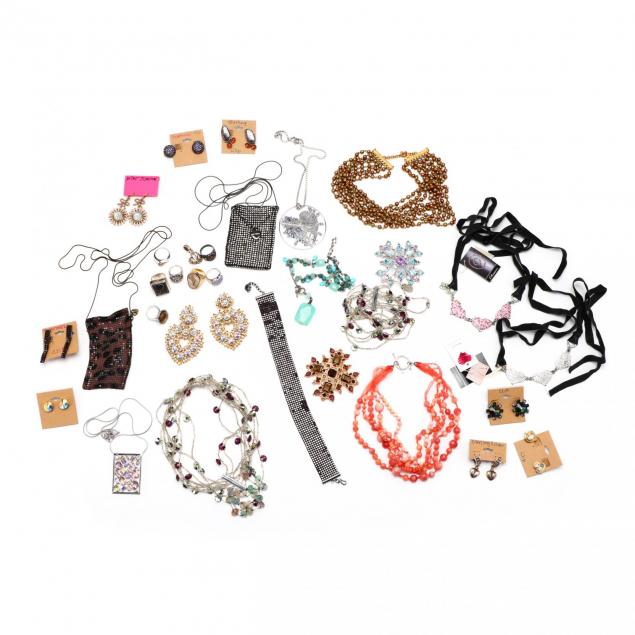 a-collection-of-signed-designer-costume-jewelry