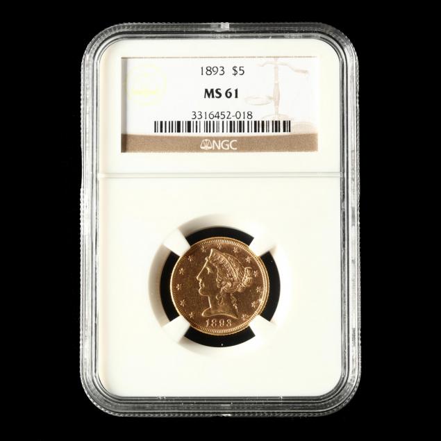 1893-5-gold-liberty-head-half-eagle-ngc-ms61