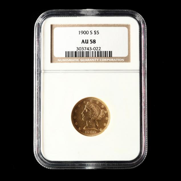 1900-s-5-gold-liberty-head-half-eagle-ngc-au58