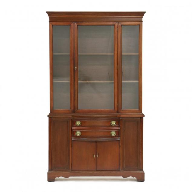 federal-style-mahogany-china-cabinet