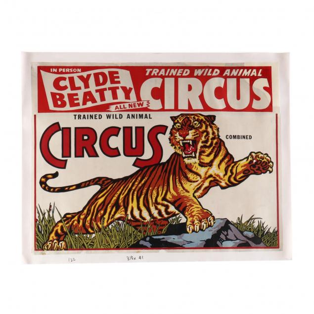 clyde-beatty-trained-wild-animal-vintage-circus-poster