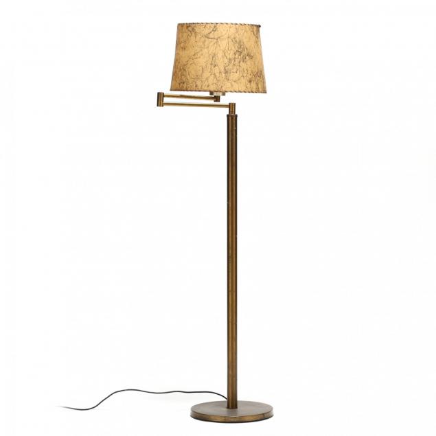 walter-von-nessen-brass-floor-lamp
