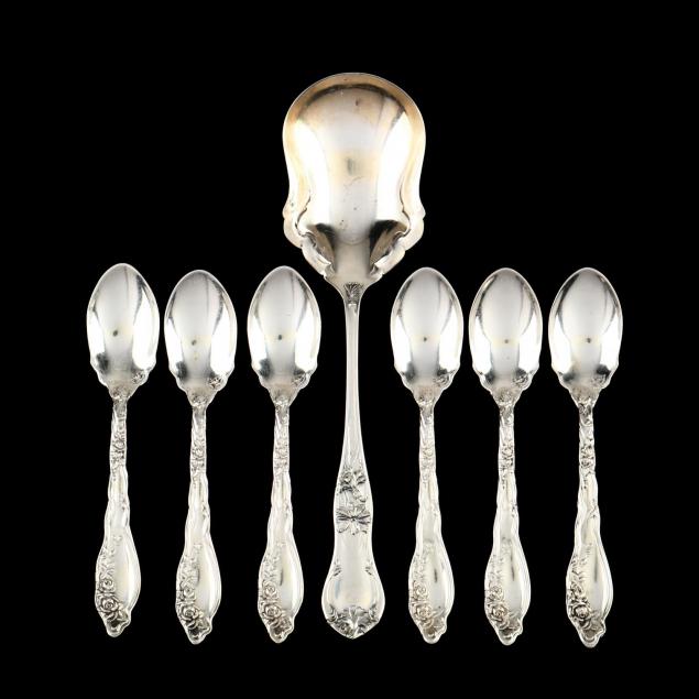 seven-art-nouveau-sterling-silver-spoons