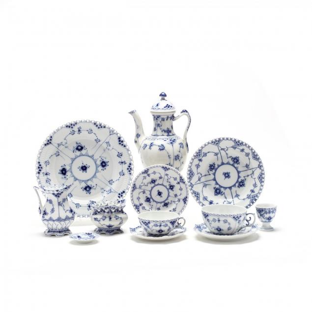 an-assembled-set-of-royal-copenhagen-fluted-lace-tableware