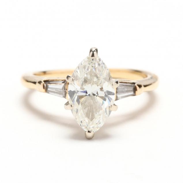 unmounted-marquise-cut-diamond-with-14kt-gold-and-diamond-mount
