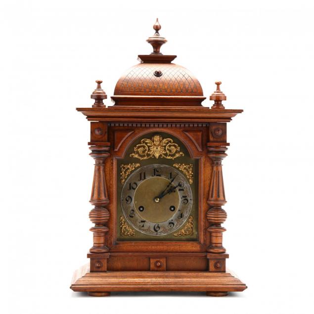 junghans-carved-walnut-bracket-clock