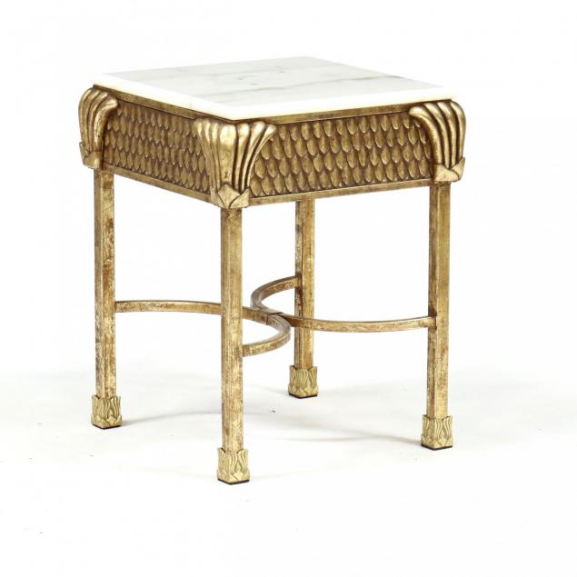 hollywood-regency-style-marble-top-gilt-metal-table