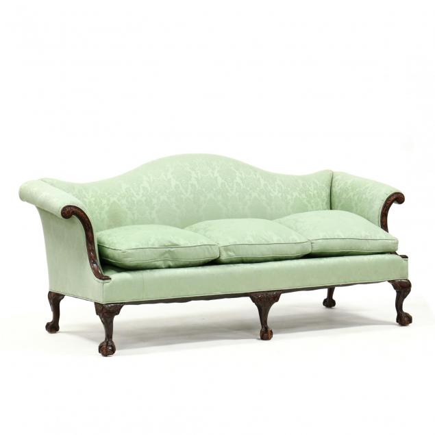 chippendale-style-carved-mahogany-sofa