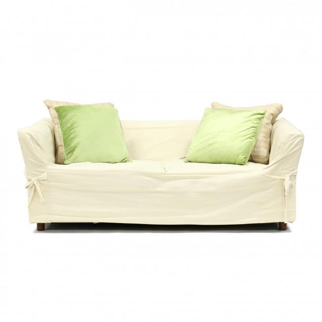 contemporary-slipcovered-loveseat