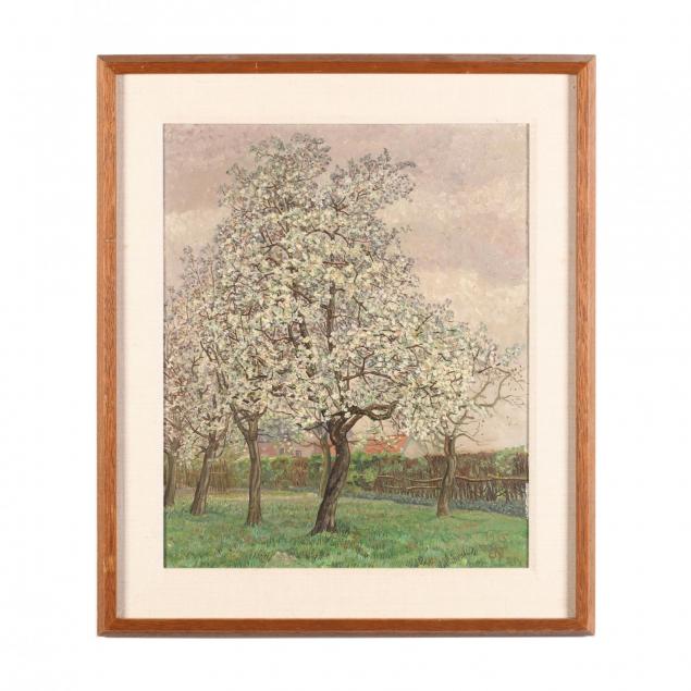 jakob-nieweg-dutch-1877-1955-blossoming-tree