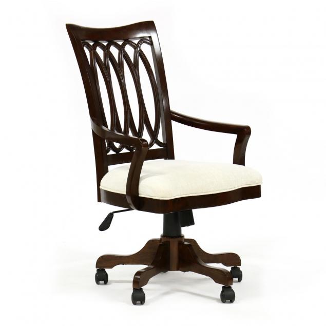 kaiser-furniture-mahogany-office-chair