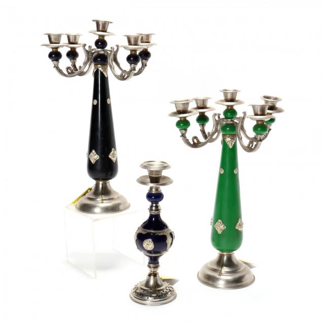 three-moroccan-candlesticks
