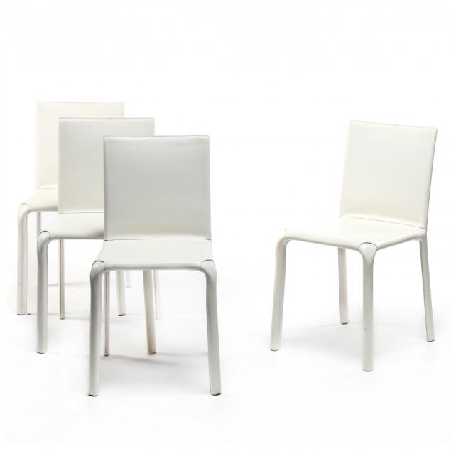 bontempi-set-of-four-leather-upholstered-side-chairs