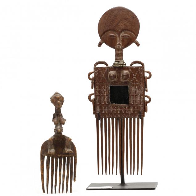 two-african-ceremonial-combs