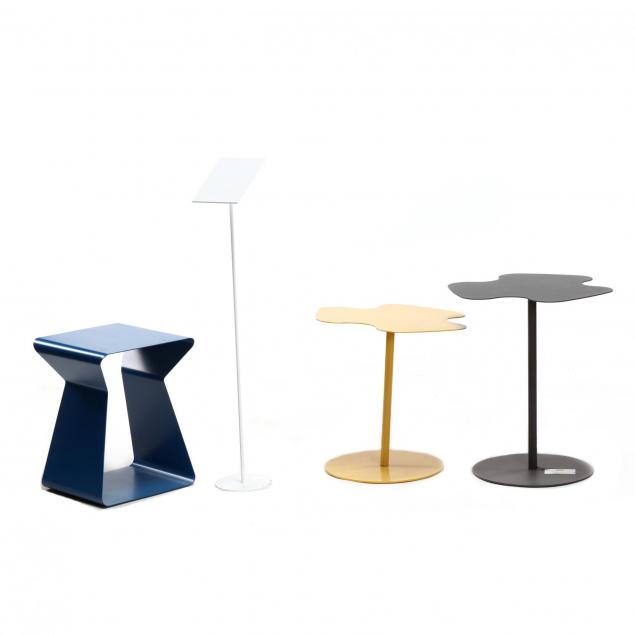 bontempi-four-modernist-enameled-stands