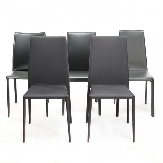 bontempi-five-modernist-chairs
