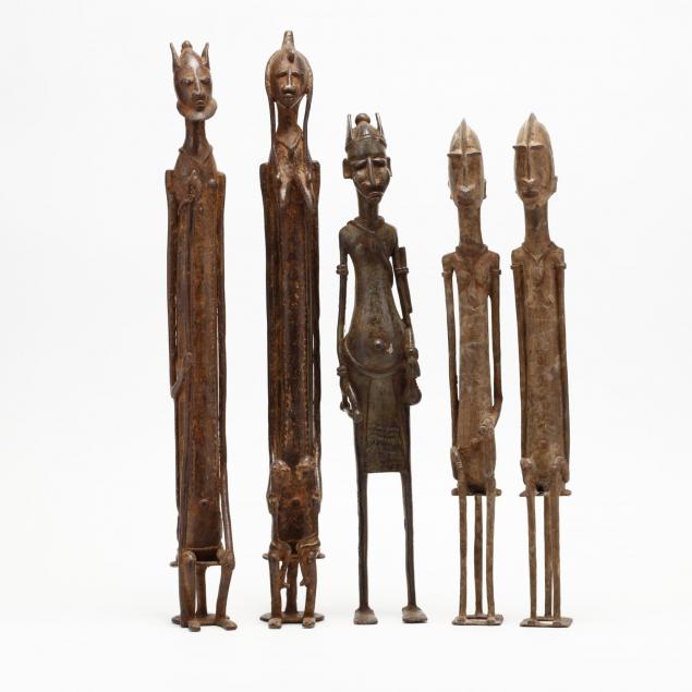 five-african-dogon-ancestor-bronzes