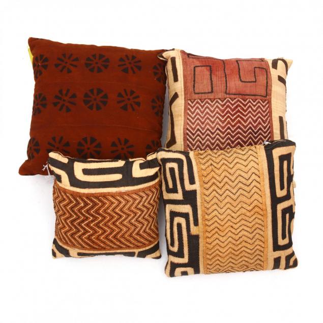 four-african-pillows