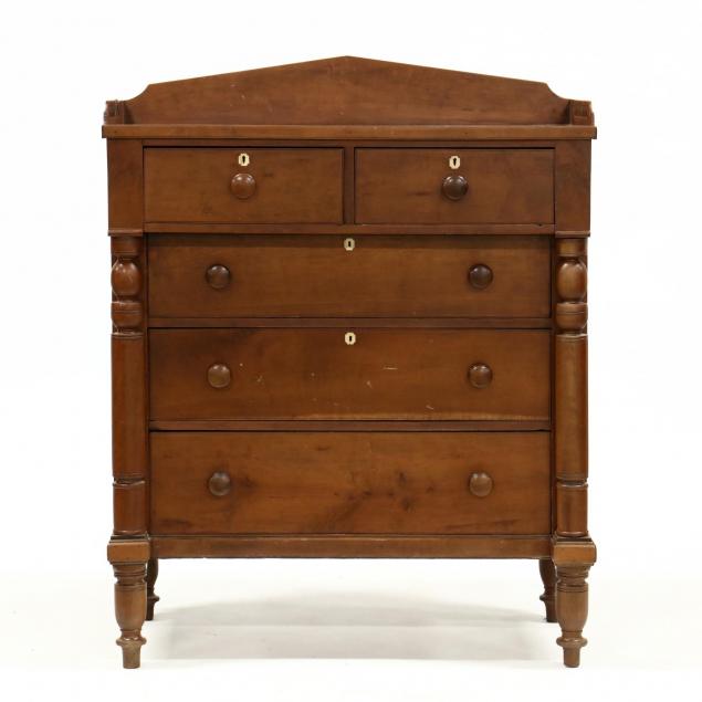southern-late-classical-folky-cherry-chest-of-drawers