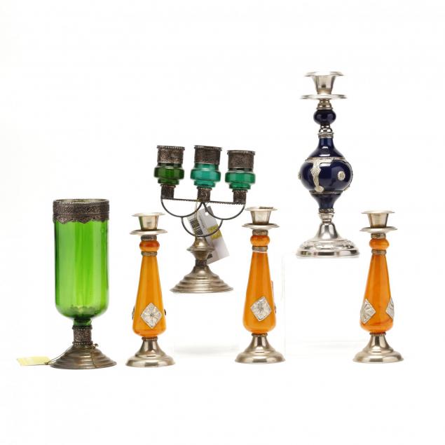 six-moroccan-candlesticks