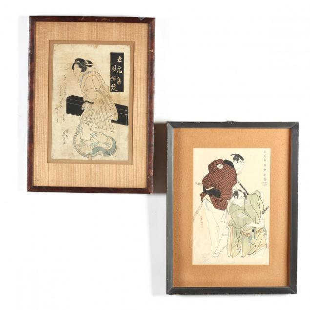 two-japanese-woodblock-prints