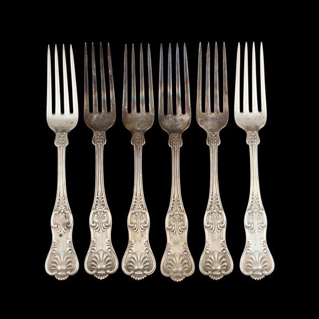 a-set-of-six-sterling-silver-kings-pattern-forks