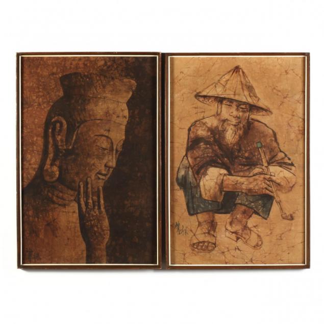 two-chinese-paintings-on-linen