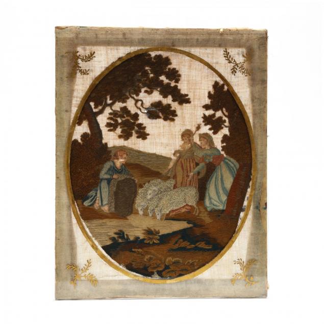 antique-embroidered-and-painted-scene