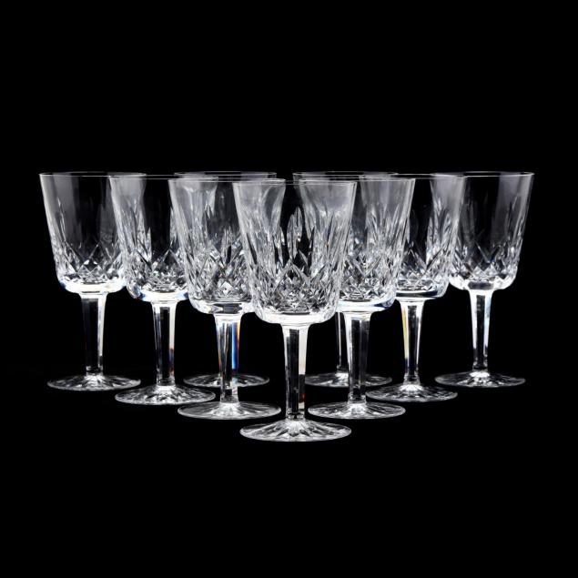 waterford-nine-lismore-water-glasses