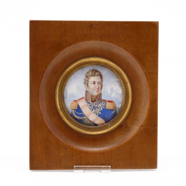 portrait-miniature-of-a-french-officer
