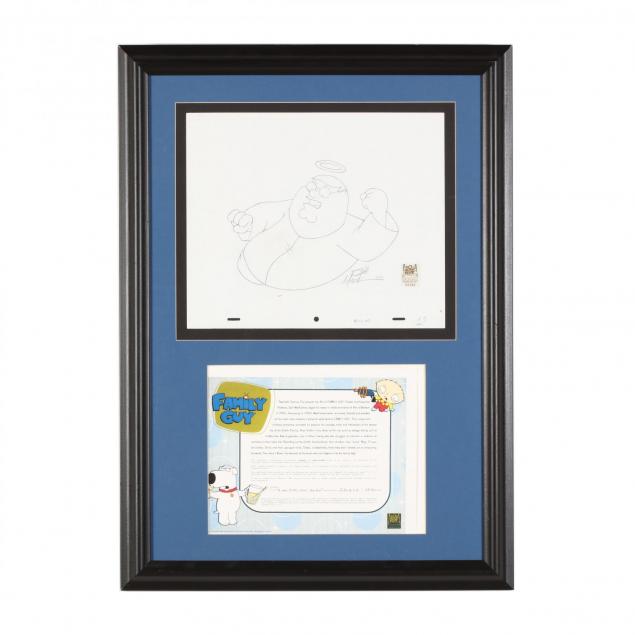 original-framed-i-family-guy-i-production-drawing