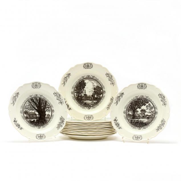 wedgwood-set-of-twelve-williamsburg-virginia-plates