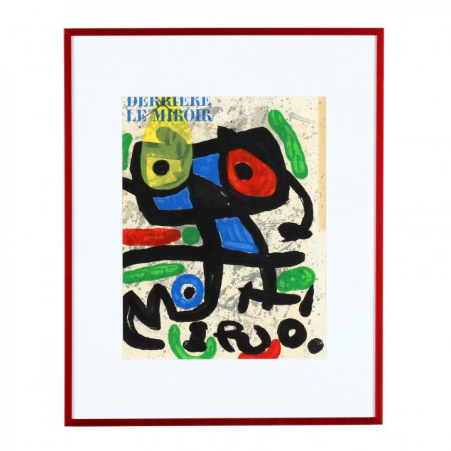 after-joan-miro-spanish-1893-1983-cover-lithograph-for-sculptures-special-no-186-i-derriere-le-miroir-i