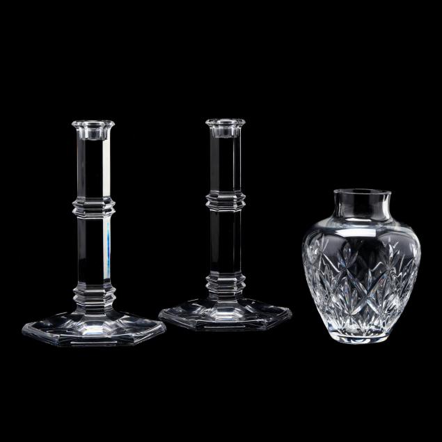 tiffany-co-crystal-vase-and-candlesticks