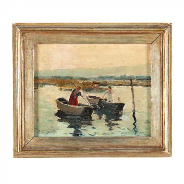 anthony-thieme-ma-1888-1954-marsh-scene-with-boatmen