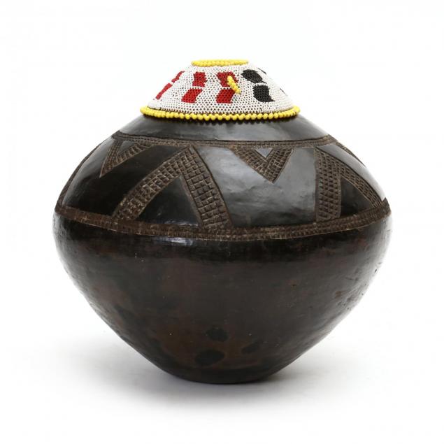 zulu-beer-drinking-pot