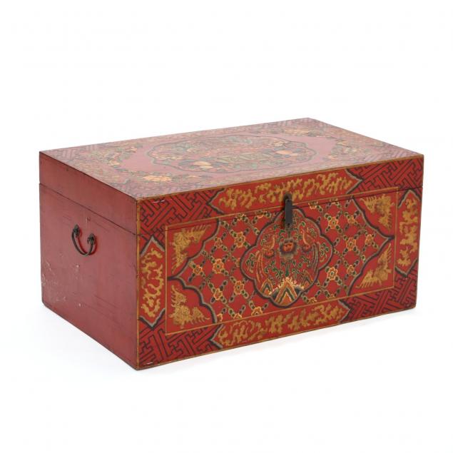 chinese-paint-decorated-wedding-trunk