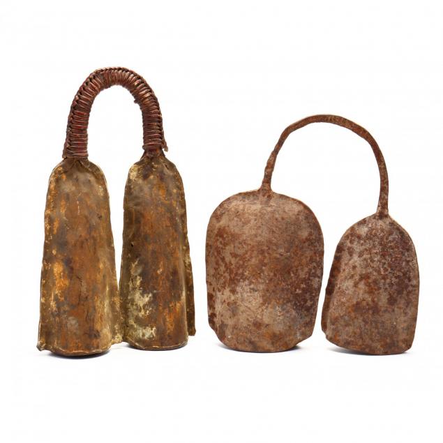 two-sets-of-nigerian-livestock-bells