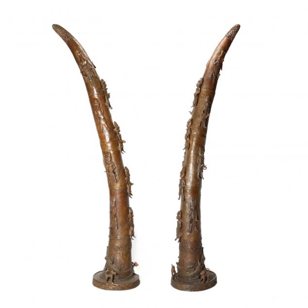 pair-of-large-benin-bronze-altar-tusks
