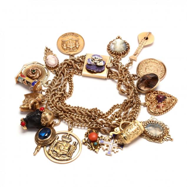 gold-charm-bracelet