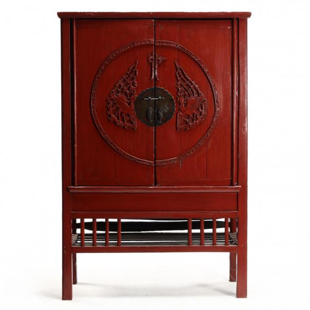 chinese-red-lacquer-wedding-cabinet